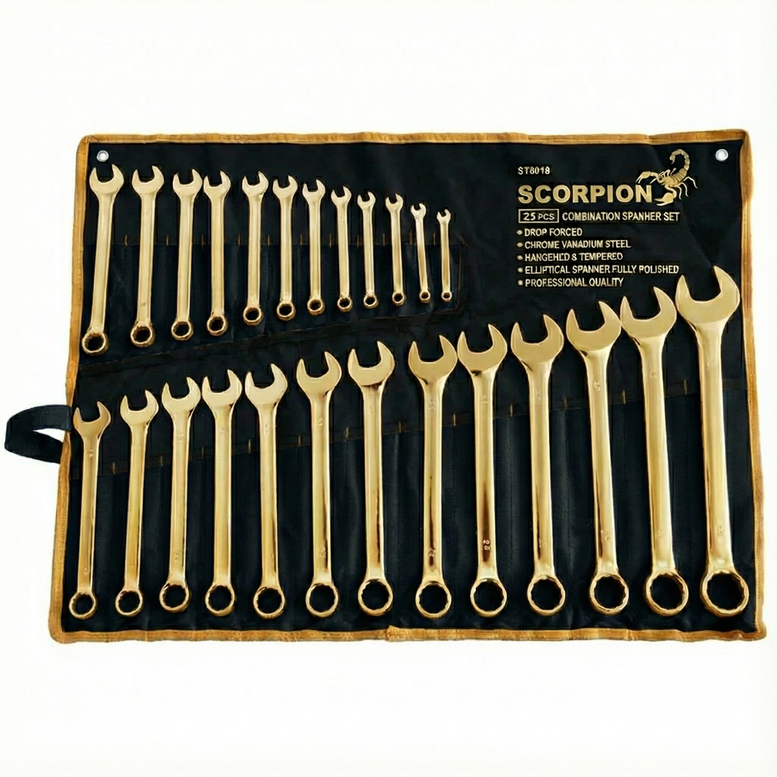 ST0018 - 25pcs Combination Spanner Set