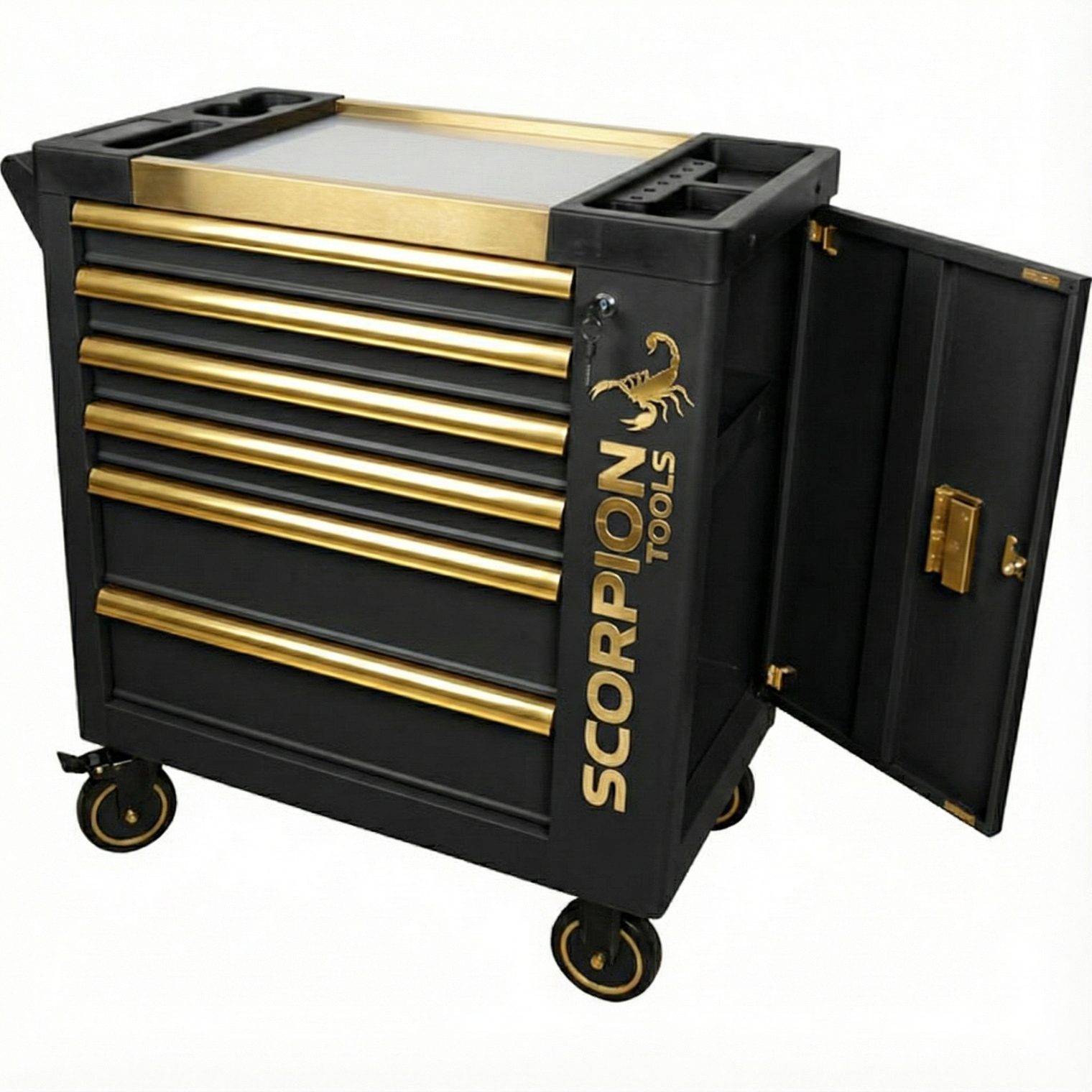 ST0001 - 7 Drawer Roller Tool Cabinet With 270pcs Tool Set